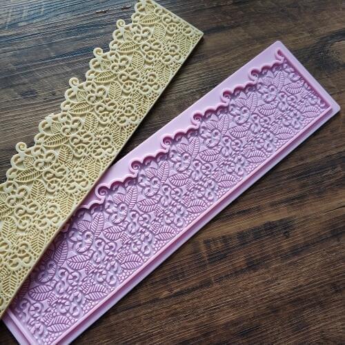 New lace silicone mould