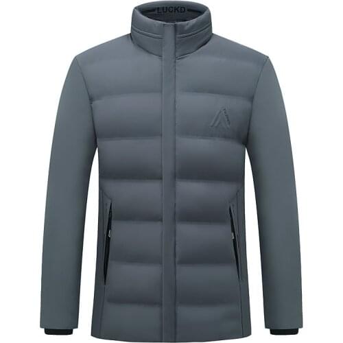 New Fashion Jackets Men Parka Hot Sale Quality Autumn Winter Warm Outwear Slim Mens Coats Casual Windbreak Jackets Men