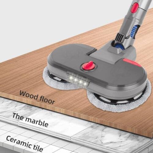 Vacuum Cleaner Accessories 1 Mop Head + 6 Mop Cloth Spray Type for Dyson Models V7 V8 V10 V11