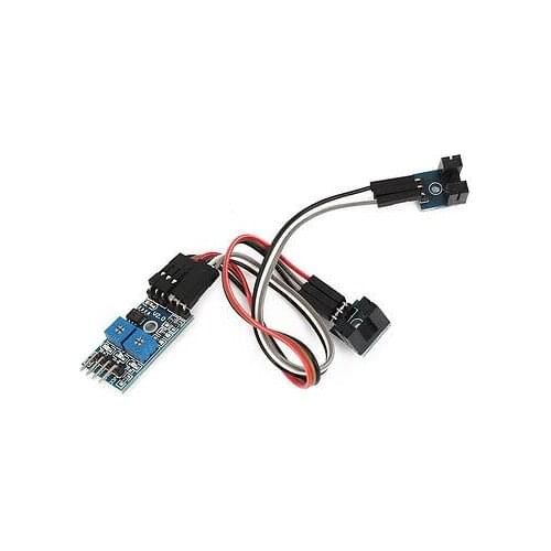Slotted Optical Switch Speed Detect Velocity Sensor Module 2 Channel
