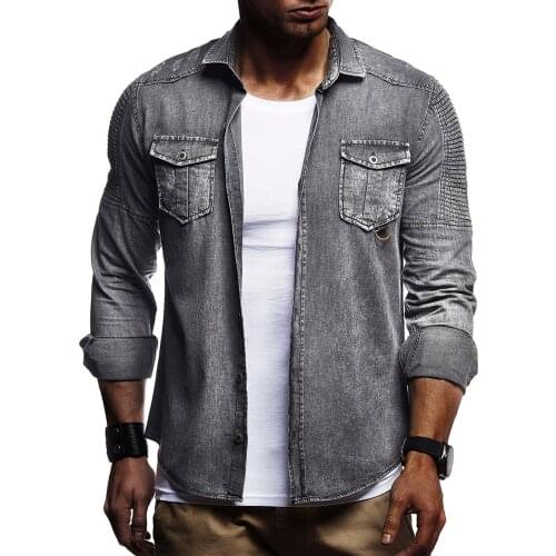 UZZDSS Men's Long Shirts