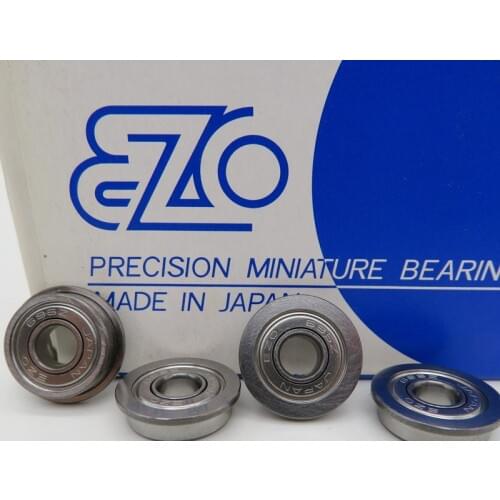 10pcs/50pcs Japan EZO high speed flange bearing F695ZZ 5*13*4mm LF-1350ZZ precision miniature bearings 5x13x4