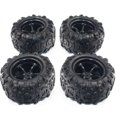 4PCS PX 9300-21 Rubber Tire RC Racing Car Tires 9300&9302 1/18 Scale On Road Wheel Rim Fit For RC Car