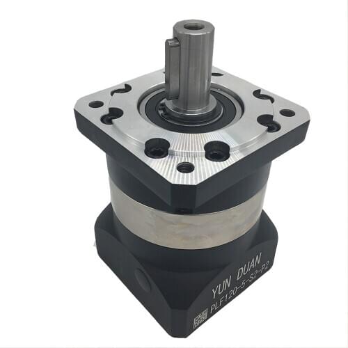 90mm Flange 16:1 Speed Ratio 16 Planetary Reducer 19MM Input Shaft Gearbox Reducer for 750W 1 KW Servo Motor CNC