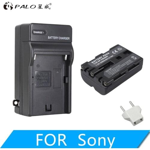 PALO Original NP-FM500H NP FM500H Camera Battery For Sony A57 A65 A77 A450 A560 A580 A900 A58 A99 A550 A200 A300 A350 A700 F717