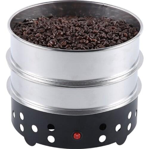 110V/220V Household Small Coffee Bean Roaster High Suction Stainless Steel Cooler Cooling Plate With Filter Radiator