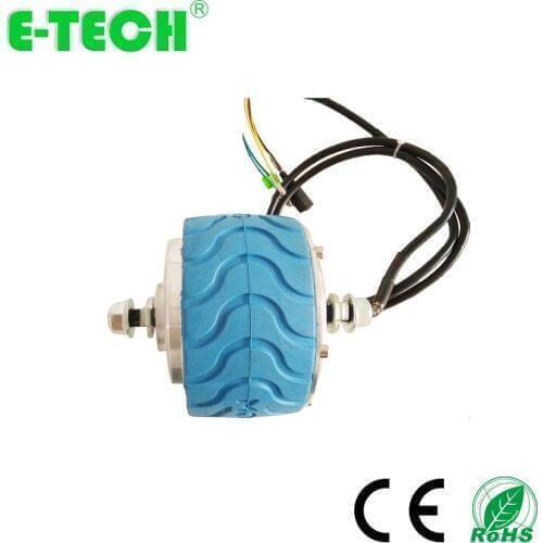 CE approved 4 inch geared double shaft e-scooter hub motor wheel