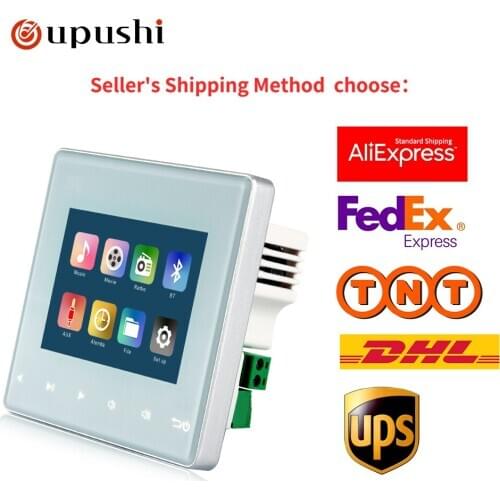 Home Background Music System Clear Voice in Wall Amplifier and High Quality Ceiling Speaker