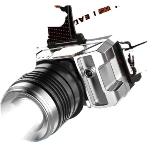 Fishing induction headlight special LED light rechargeable long-range sensing head mounted waterproof bright lamp