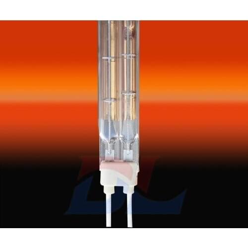 White coated 400v 2500w infrared halogen heating lamp for pet blow moulding machine