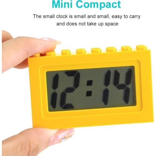 Comaptible Assembly Building Blocks DIY Clock Bricks Construction Toys City Small Particles Block Creative Clocks Accessories