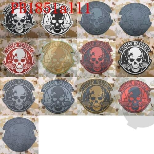 3D PVC Patch MGS OUTER HEAVEN PMC Special Force Group