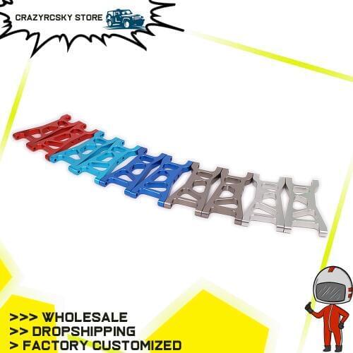 2PCS Lower Suspension Arm (L/R) For 1/18 Revel 24540 Scorch Hobbico Dromida BX/MT/SC4.18 Short Course Truck Monster Truck Buggy