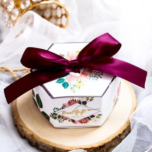 New Designs Wedding Gift Box Favor Boxes Paperboard Craft Candy Boxes Baby Shower Christmas Party Chocolate Packaging Boxes