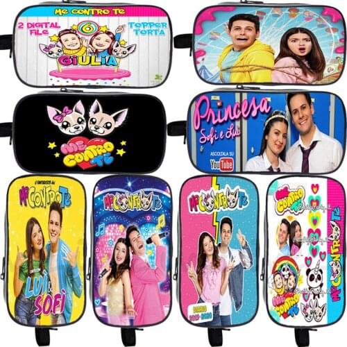 Me Contro Te Pen Bag boys girls Pencil Case Students Pencil Bag Teens Kids Stationery Bag Children Pencil holder Gift