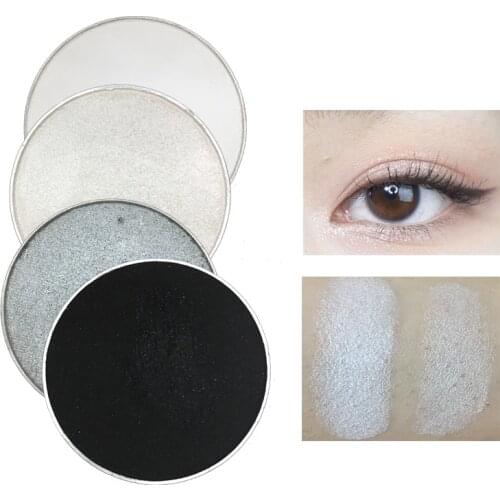 R&B White&Black Color Eyeshadow Matte Pigment Waterproof Glitter Eyeshadow Makeup Beauty Make Up Cosmetic Pallete