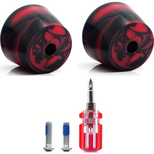 Roller Skates Brake Double Row Skates Roller Brake Blocks Anti-Slip Safety Toe Stoppers Skating Training Aids