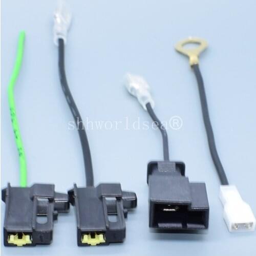 Shhworldsea 1Pin 6.3mm 178471-2 Car Female Male Connector Auto Horn Socket For Toyota Camry Highlander Corolla