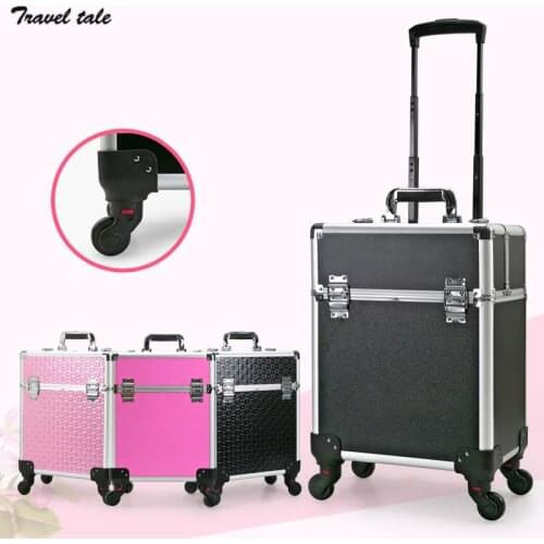 Travel Tale Large Cosmetic Bags