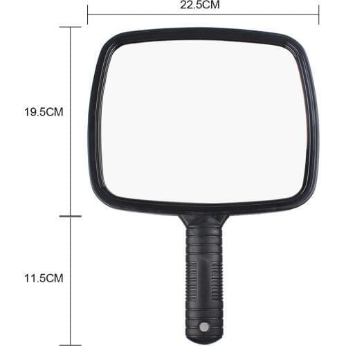 Xrend Makeup Mirrors Hair Dressing Paddle Cosmetic Mirror Salon Barbers Hairdressers Professional Handheld Salon Barbers Mirror