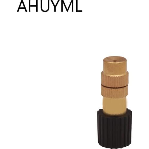 10 PCS Copper Watering Nozzle Adjustable Atomization Drip Garden Irrigation Greenhouse Vegetables Saplings Irrigation Systems