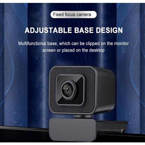 2021 New Computer Camera USB External Beauty Noise Reduction 2K HD Webcam 1080P Camera Customization