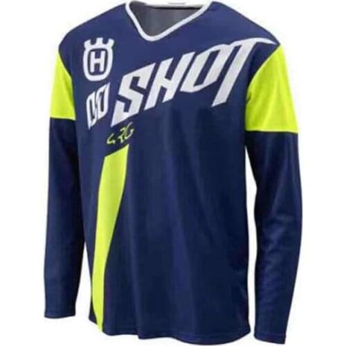 2021 Pro Moto Jersey Mountain Bike Clothing T-shirt DH MX Cycling Shirts Offroad Cross Motocross Wear