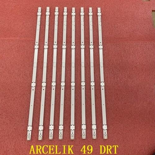 40pcs/lot LED bar for GRUNDIG 49 49VLX7730 BP 49VLX7730BP 057T49-C15 ARCELIK 49 DRT ZVA65600-AA