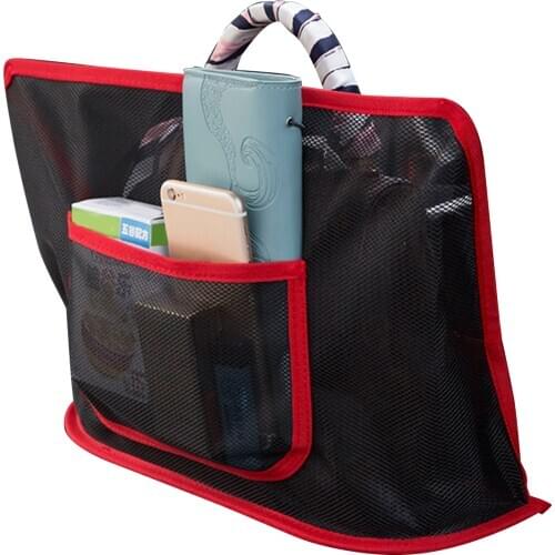 Car Net Pocket Handbag Holder Organizer Auto Interior Accessories Passenger Seats of Various Car Models SAL99