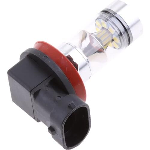 2 Pieces 100W H8 1000LM 20 SMD White LED Driving Bulbs Light for Car