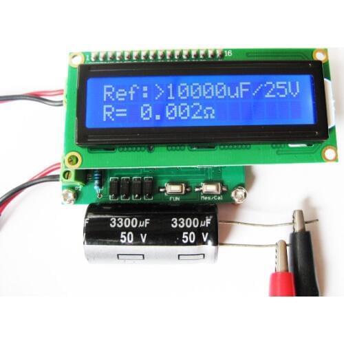 ESR capacitor line detector tester milliohm ESR table table