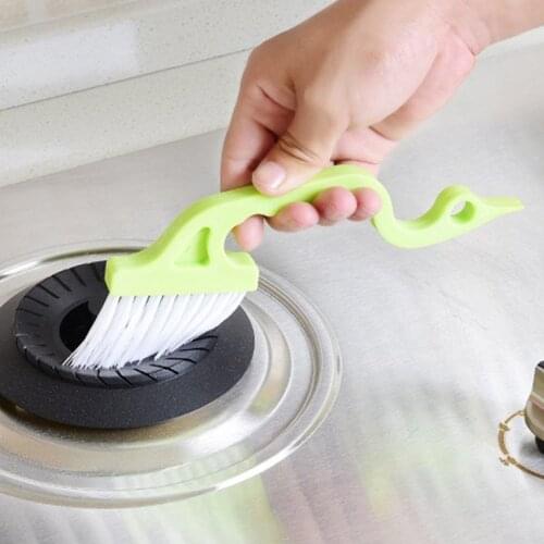NEW Window Track Cleaning Brushes Shower Door Sliding Door Track Clean Brush Practical Groove Gap Cleaning Brushes Cleaning Tool