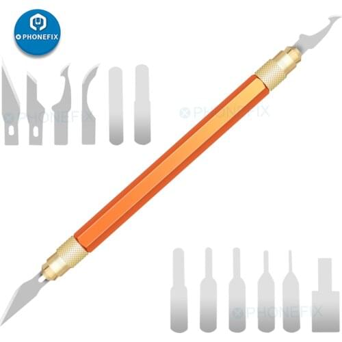 Ultra-thin Blades For iPhone A9 A10 A11 CPU BGA Chip Disassembly Tool Glue Cleaning Pry Knife Motherboard Maintenance Rework