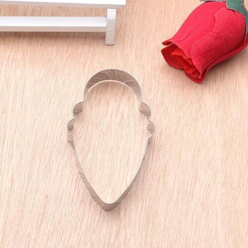 Top Quality Stainless Steel Ice Cream Shape Cookie Cutter Pastry Fondant Cake Biscuit Mold Wedding Cake Decorating Tools