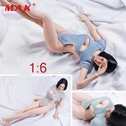 1/6 Scale Female Wrapped Chest Underwear Panty Set Fit 12" TBLeague large bust Body Clothes Accessories in stock
