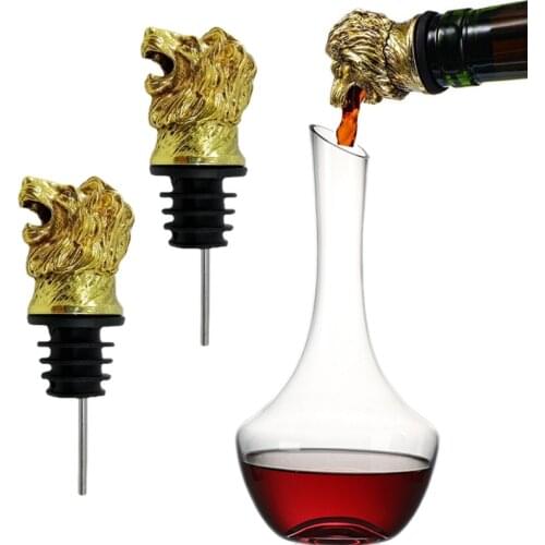 1000-1500ml Creative Fashion Decanter Abstract Swan with Lions Head Wine Pot with Wine Mouth Family Bar Gift Separator