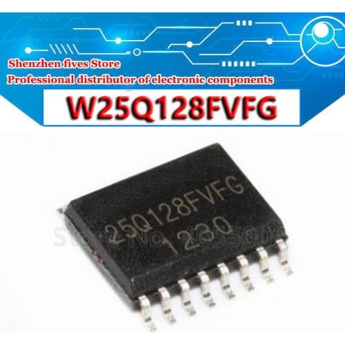 5pcs W25Q128FVFIG W25Q128FVFG 25Q128FVFG 25Q128 SOP-16