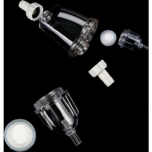 Aquarium Equipment Carbon Dioxide External Bubbler Refiner CO2 Steel Outer Atomizer Fish Tank Transparent Diffuser