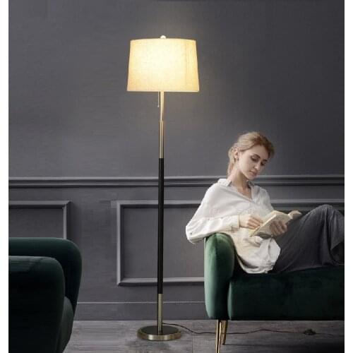 American floor lamp study room living room bedside decoration table lamp personality creative light luxury modern minimalist lam