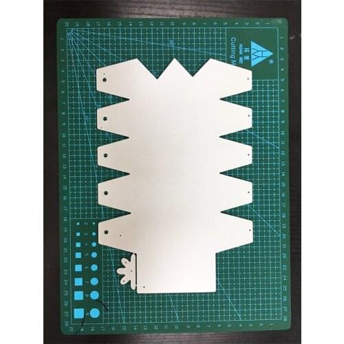 Pineapple 3D Gift Box Metal Cutting Dies Stencils For DIY Scrapbooking Decoration Embossing Supplier Handcraft Die Cut New 2019