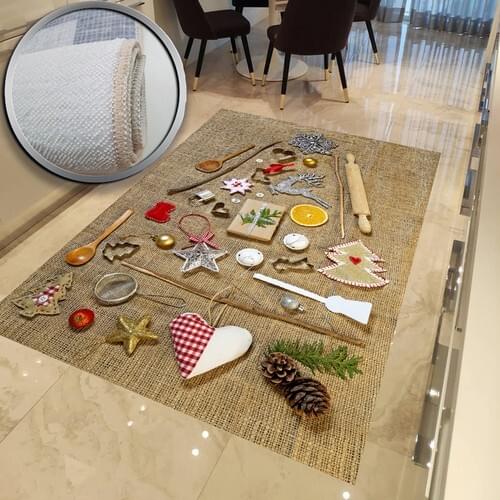 Andorra Carpet Kitchen Mat Anti-Slip Floor Washable DOT-HT306