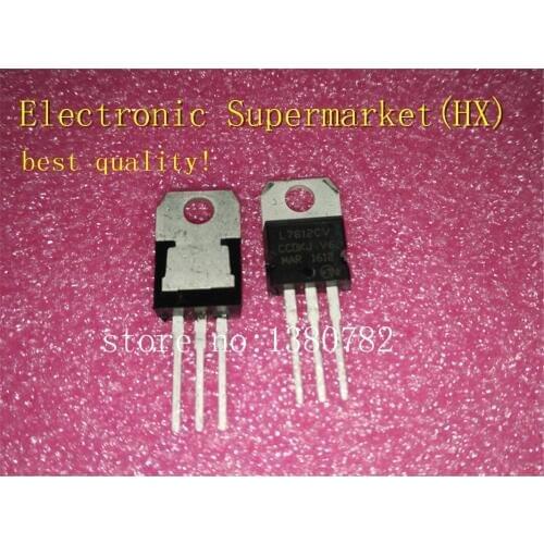 Free Shipping 50pcs/lots L7812CV L7812 TO-220 100%New original IC In stock