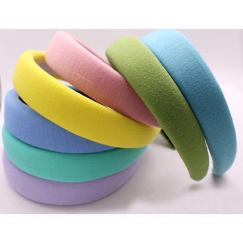 Bohemian Vintage Colorful Cotton Sponge Headband Hairband Hair Accessories