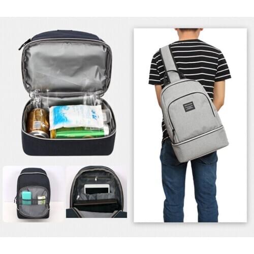 DENUONISS Brand Cooler Bag Crossbody Cool Pack Picnic Bakcpack Cooler Bag Multi-function Eva Cooler Backpack Cool Bag