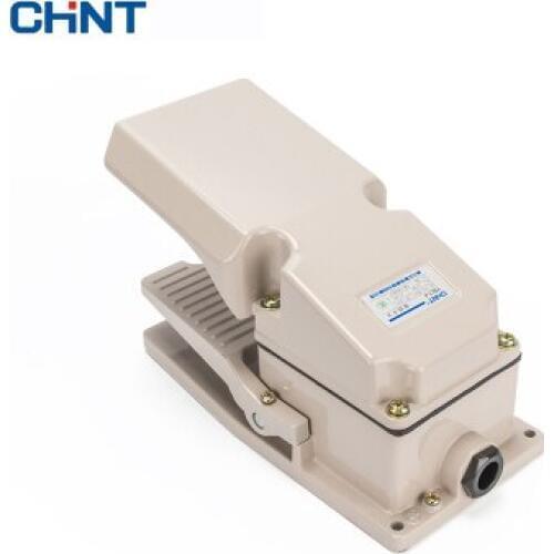 CHNT Pedal Switch Foot Switch YBLT-4 LT4 Momentary 1 NO 1NC Silver Contact 220V
