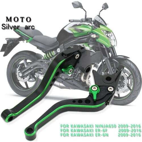 For KAWASAKI ER6N ER6F NINJA650 2009-2016 ER-6N ER-6F Motorcycle CNC aluminum Shorty Adjustable Brake Clutch Levers
