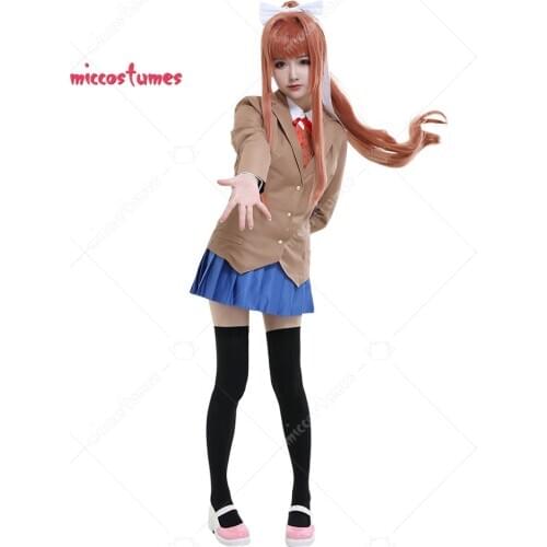 Doki Doki Literature Club School Uniform Cosplay Costume