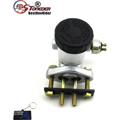 STONEDER Hydraulic Brake Master Cylinder For 90cc 110cc 125cc 150cc 200cc 250cc Kandi BMS Roketa Kinroad Kazuma JCL Sunl Go Kart