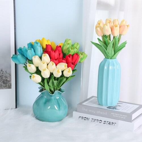 Tulip Artificial Flower Home Decoration Artificial Flower Decoration Flower Arrangement Floral Decoration Simulation Bouquet