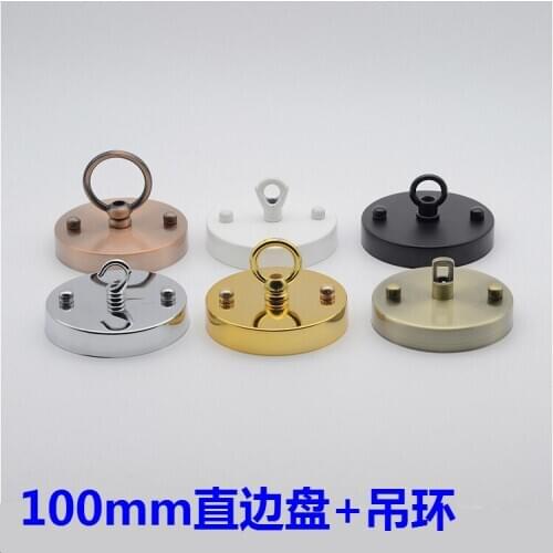 Hook rings ceiling plate Restaurant droplight Bar lamp Disc plating Lighting accessories DIY